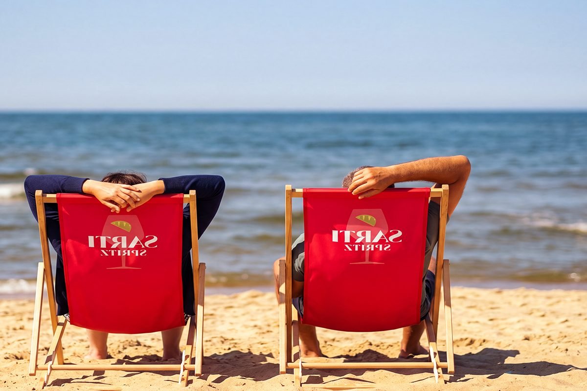 Rytas Havana Beach Bar terasoje prie jūros